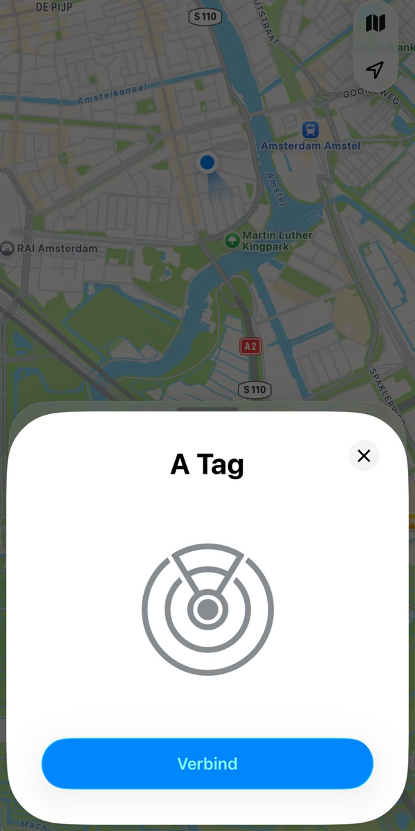 Tik op Verbind